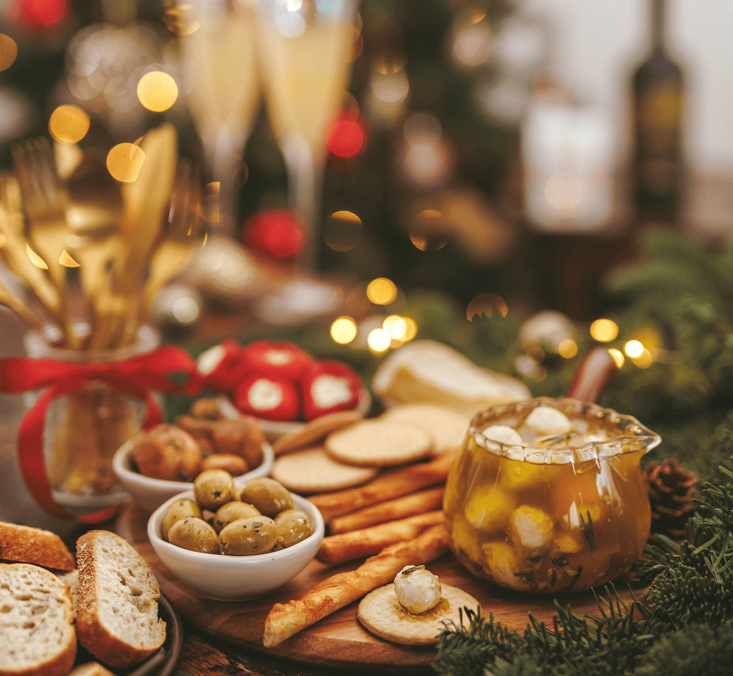 Marinierter Orangen-Kräuter-Mozzarella Marinierter Orangen-Kräuter-Mozzarella