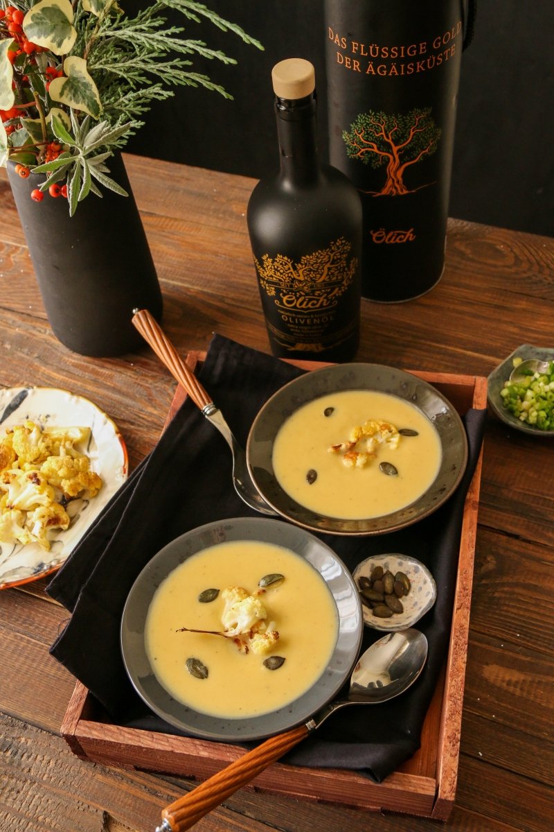 Cremige Blumenkohlsuppe 🥣 - Ölich