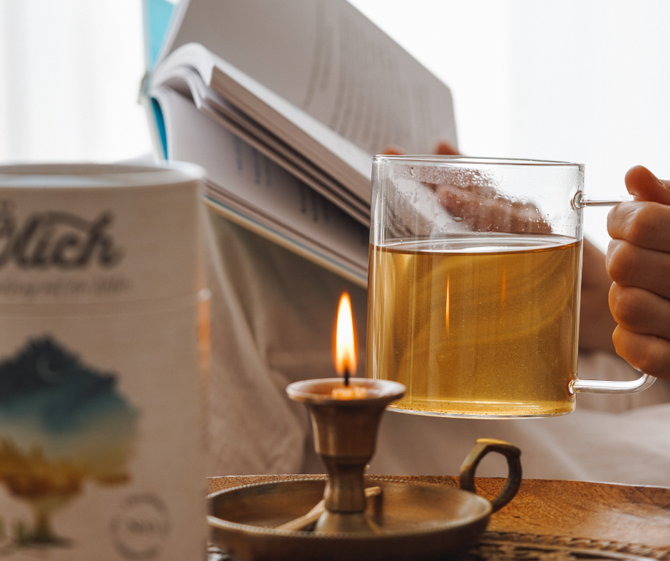 Abendrituale mit Schlafliebe Tee für ruhige Nächte