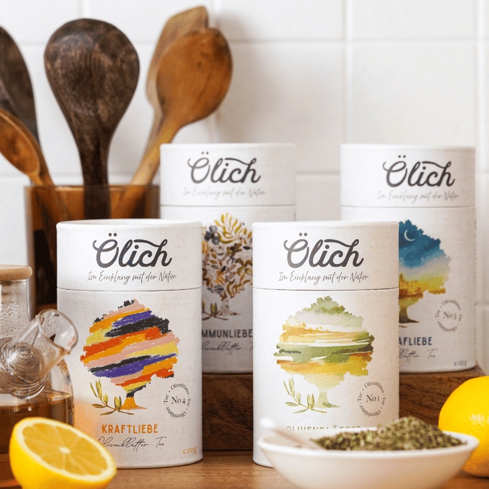 Ölich Olivenblatt Tee als Geschenk für Teeliebhaber