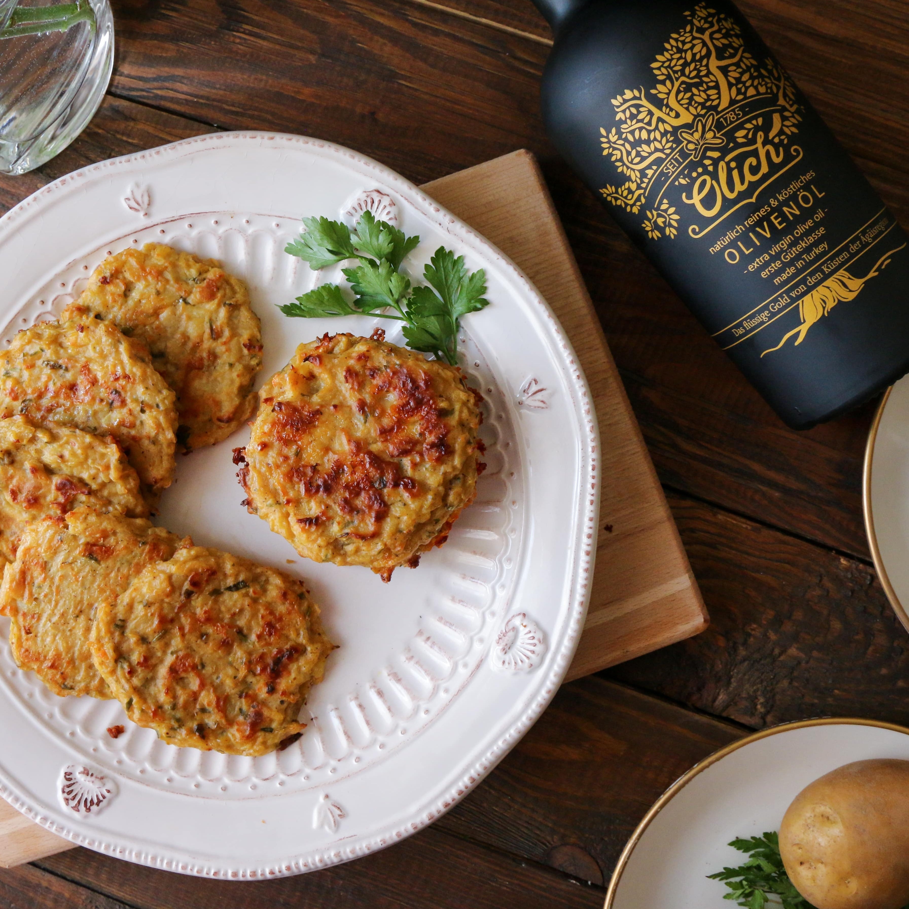 Einfache Kartoffelknödel mit Käse