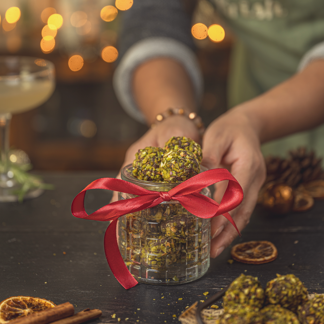 Vegane Weihnachts-Trüffel