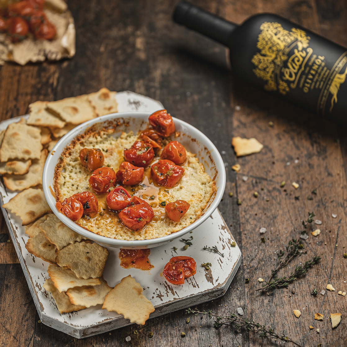 Tomaten-Ziegenkäse-Dip