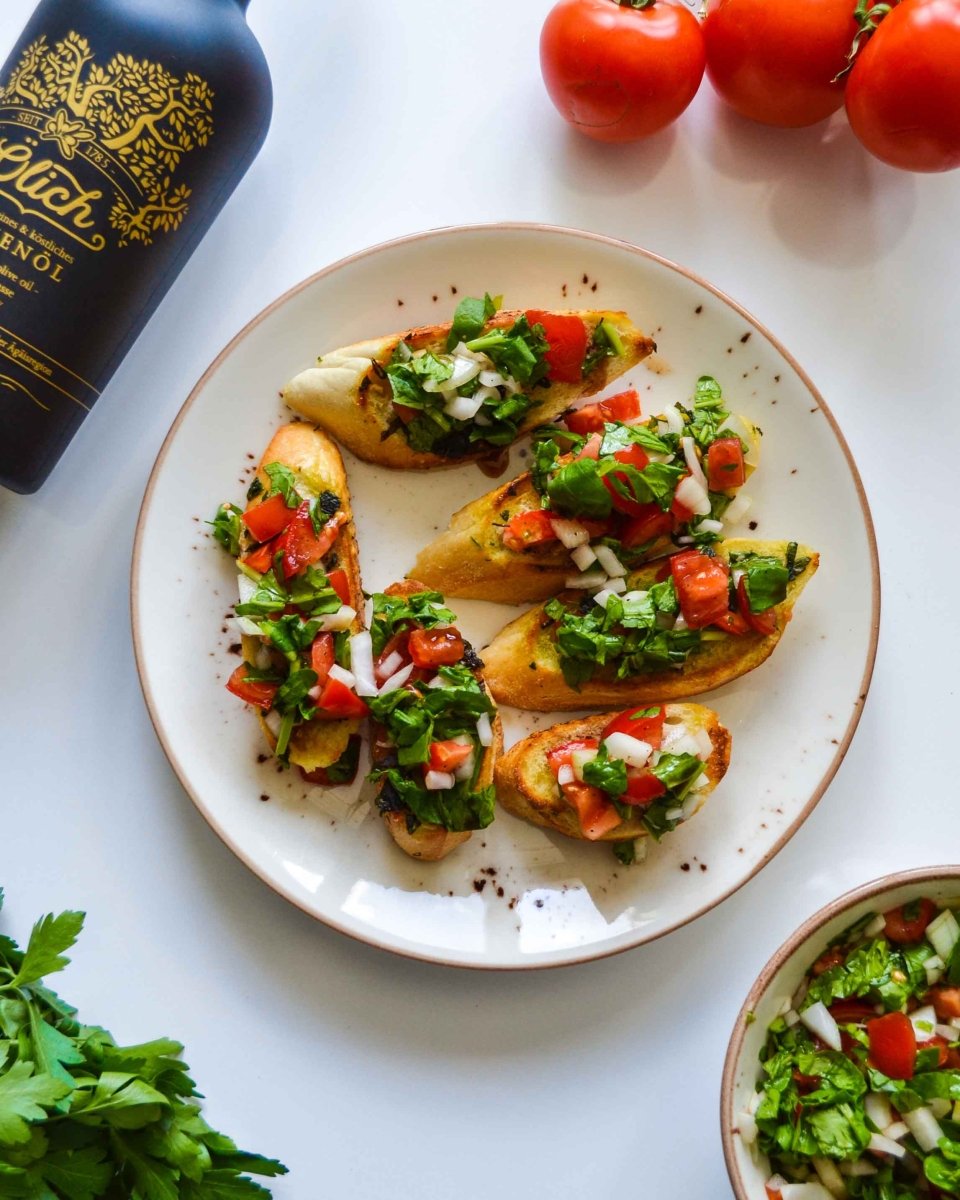 Würzig frische Bruschetta - Ölich