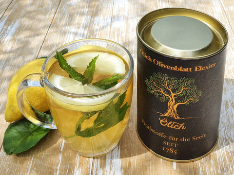 Der gesunde Olivenblatt-Tee - Ölich